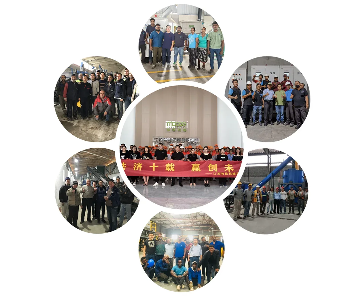 MOOGE full-scale service team collage