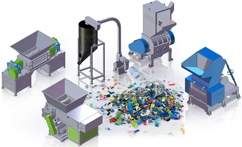 Plastic Shredder and Crusher Machine